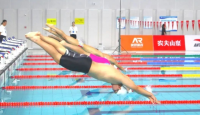 全国青少年游泳U系列比赛  西安游泳健儿获佳绩
