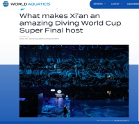 世界泳联官网：惊艳的跳水世界杯总决赛东道主